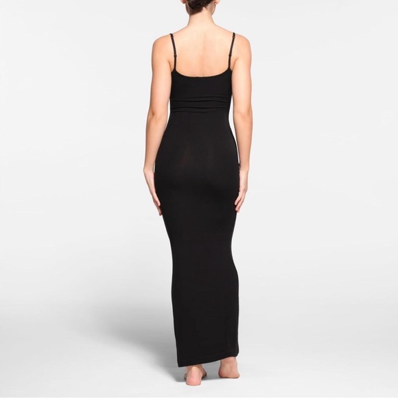 SKIMS Sleek Black Maxi Dress - Picture 2 of 4